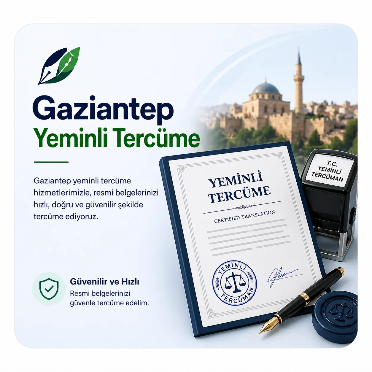 Gaziantep yeminli tercüme hizmeti