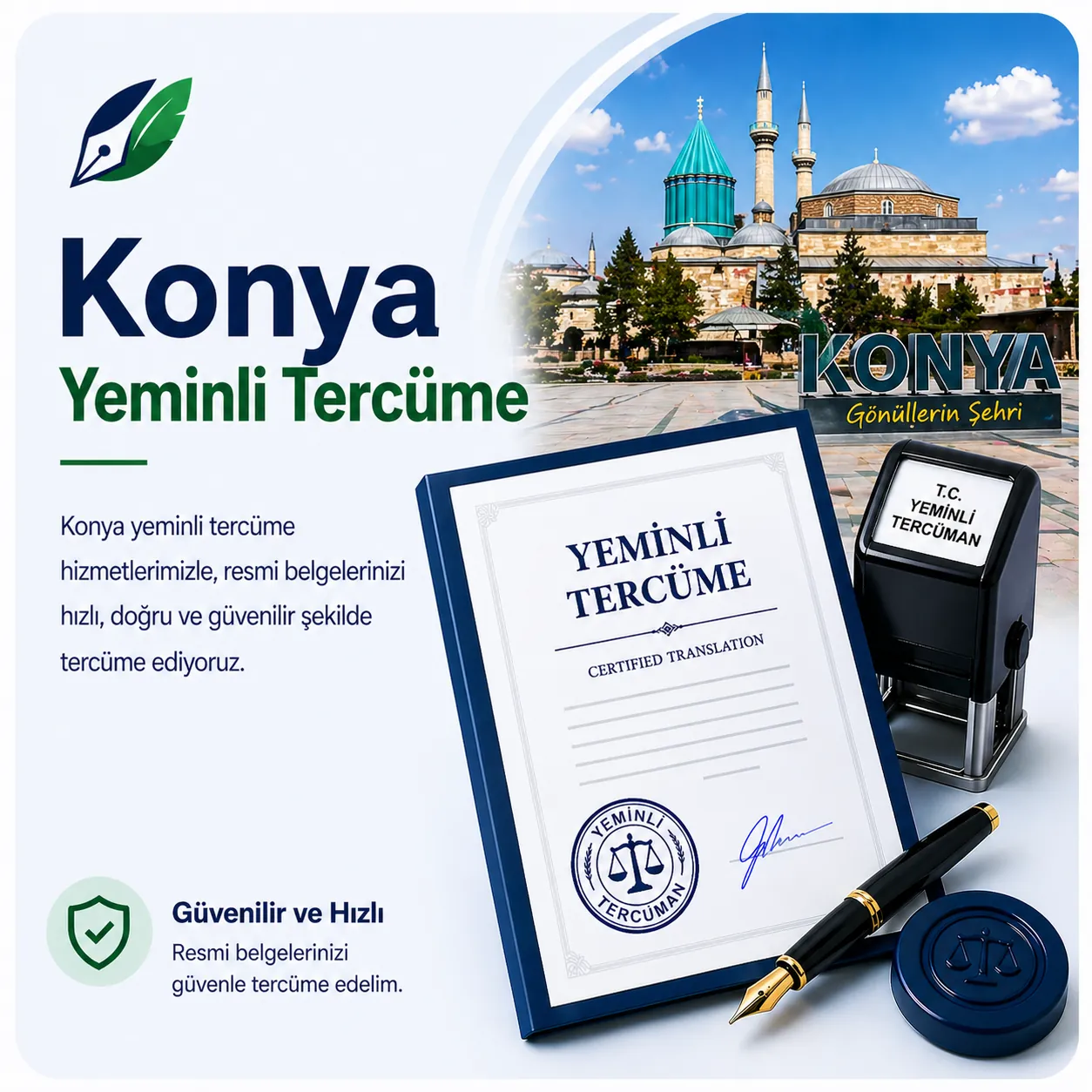 Konya yeminli tercüme hizmeti